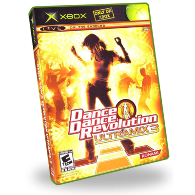 Dance Dance Revolution Ultra Mix 33D Boxes Italic